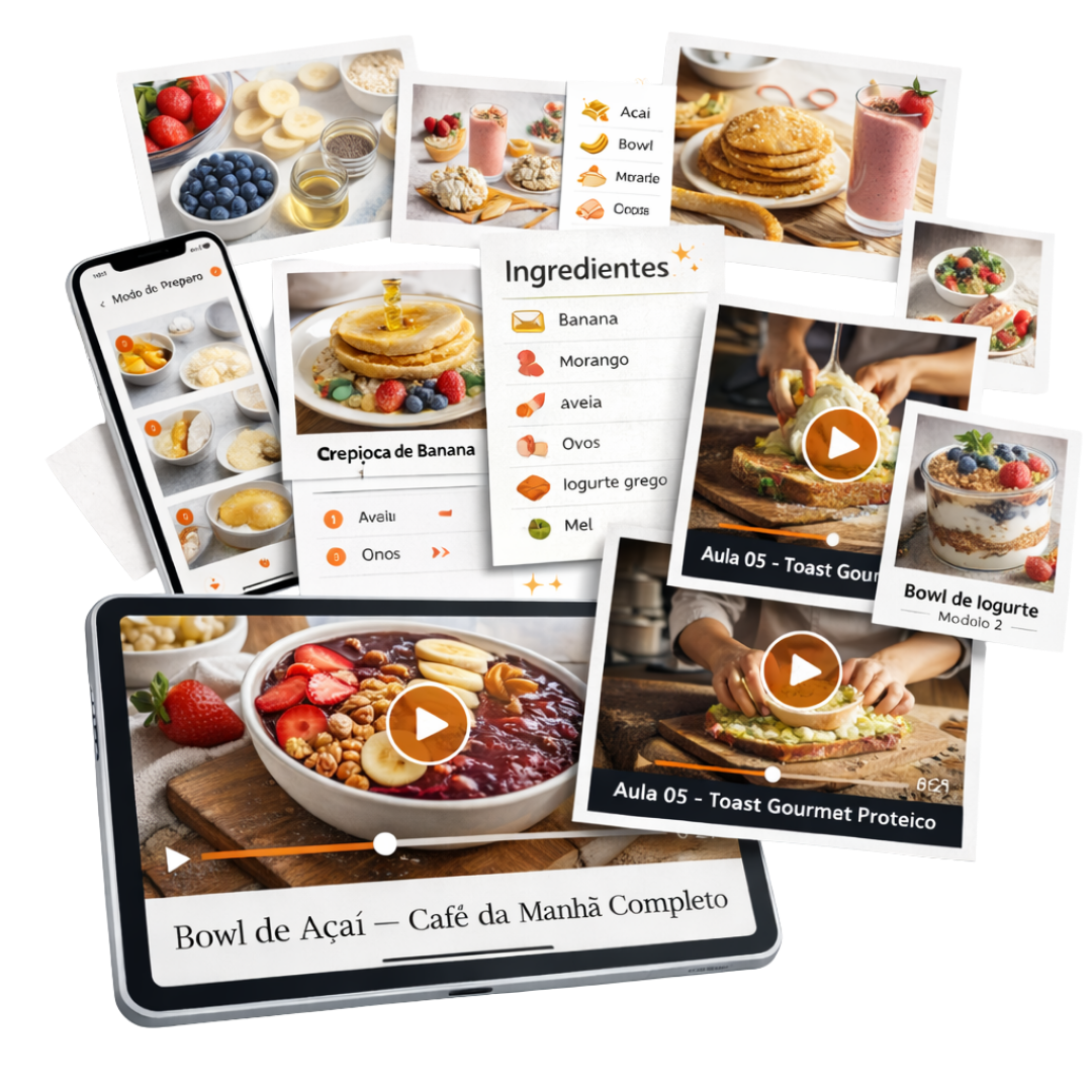 App de receitas +200 Cafés da Manhã de Nutri